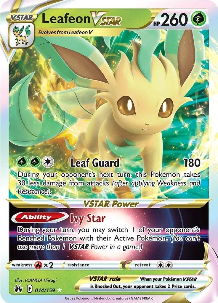 Image for Leafeon VSTAR (014/159) [Crown Zenith] - Pokemon