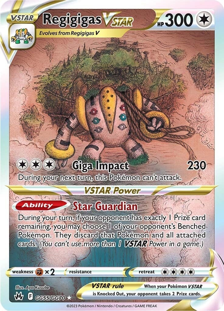 Image for Regigigas VSTAR (GG55/GG70) [Crown Zenith: Galarian Gallery] - Pokemon