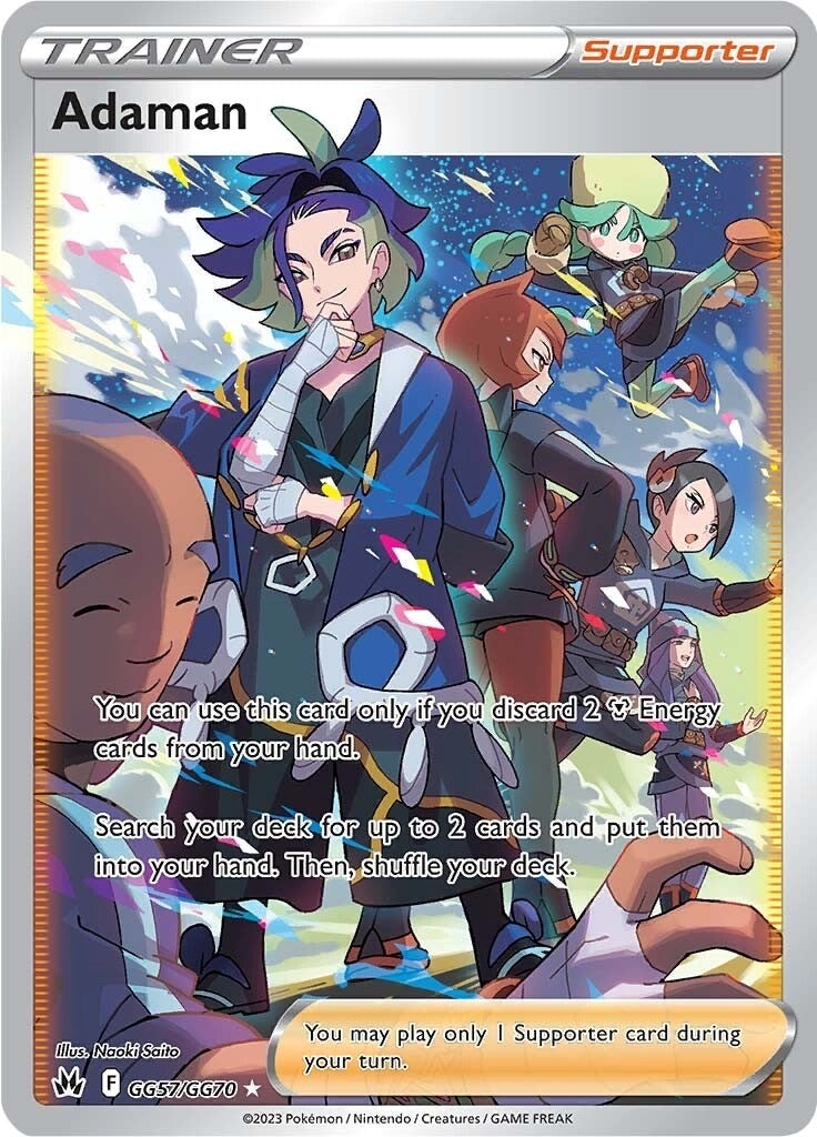 Image for Adaman (GG57/GG70) [Crown Zenith: Galarian Gallery] - Pokemon