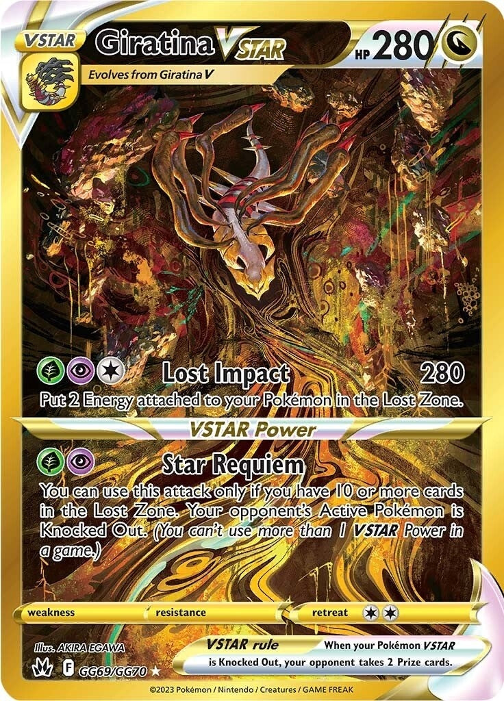Image for Giratina VSTAR (Secret) (GG69/GG70) [Crown Zenith: Galarian Gallery] - Pokemon