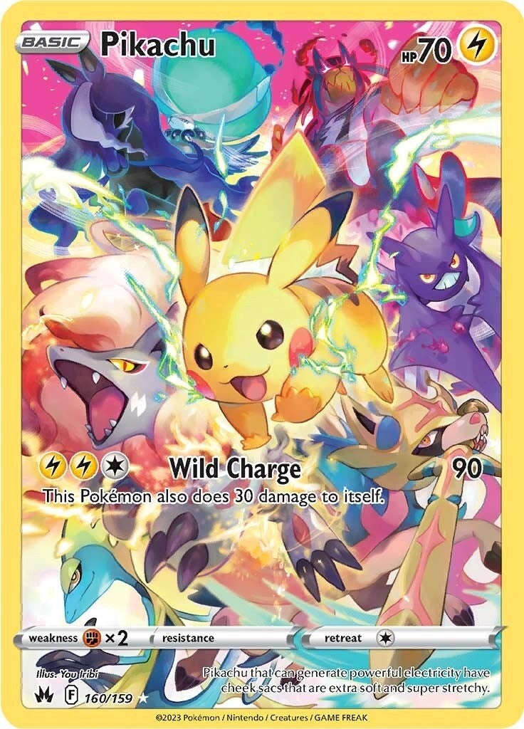 Image for Pikachu (Secret) (160/159) [Crown Zenith] - Pokemon