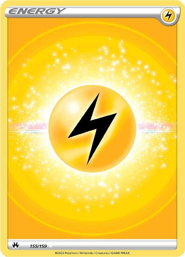 Image for Lightning Energy (Texture Full Art) (155/159) [Crown Zenith] - Pokemon