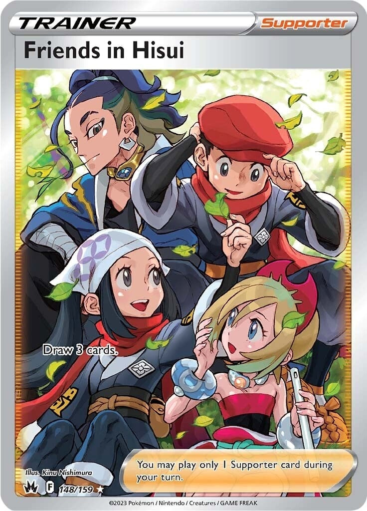 Image for Friends in Hisui (Full Art) (148/159) [Crown Zenith] - Pokemon