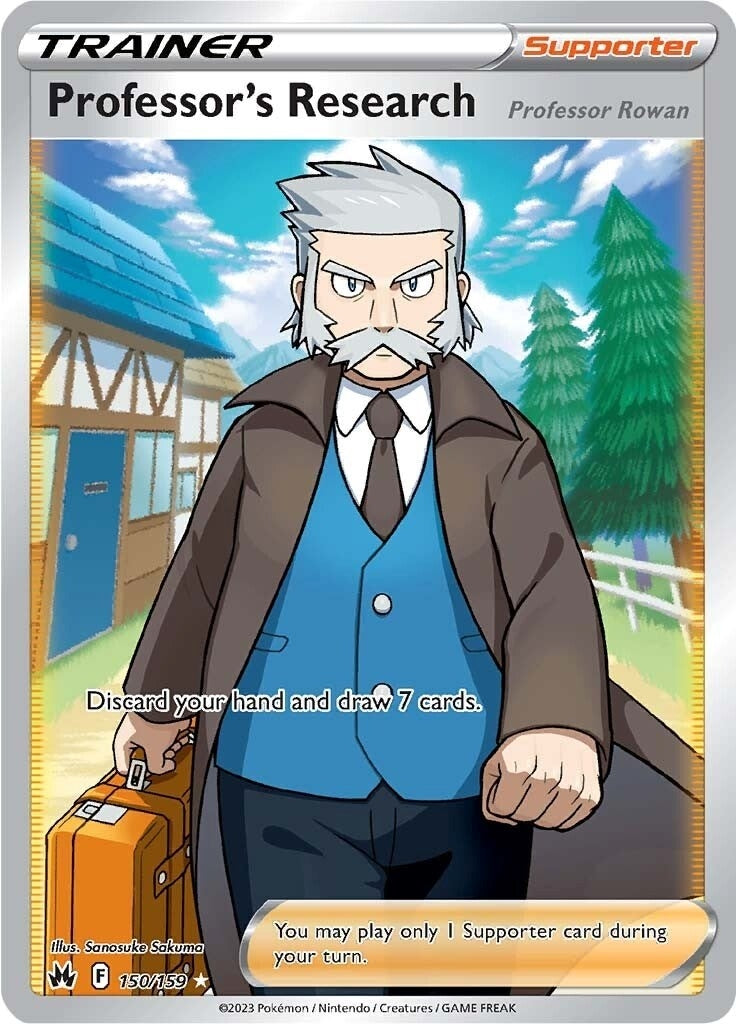 Image for Professor's Research (Full Art) (150/159) [Crown Zenith] - Pokemon