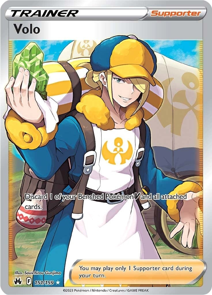 Image for Volo (Full Art) (151/159) [Crown Zenith] - Pokemon