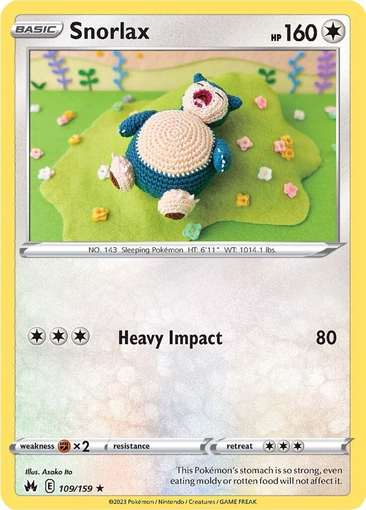 Image for Snorlax (109/159) [Crown Zenith] - Pokemon