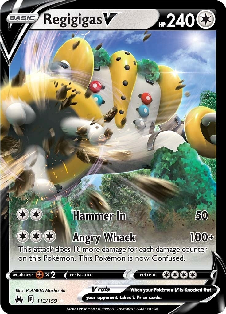 Image for Regigigas V (113/159) [Crown Zenith] - Pokemon
