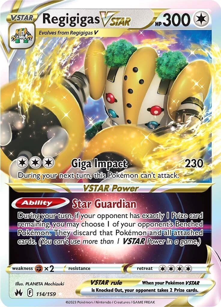 Image for Regigigas VSTAR (114/159) [Crown Zenith] - Pokemon