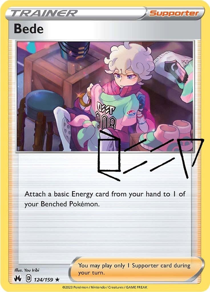 Image for Bede (124/159) [Crown Zenith] - Pokemon