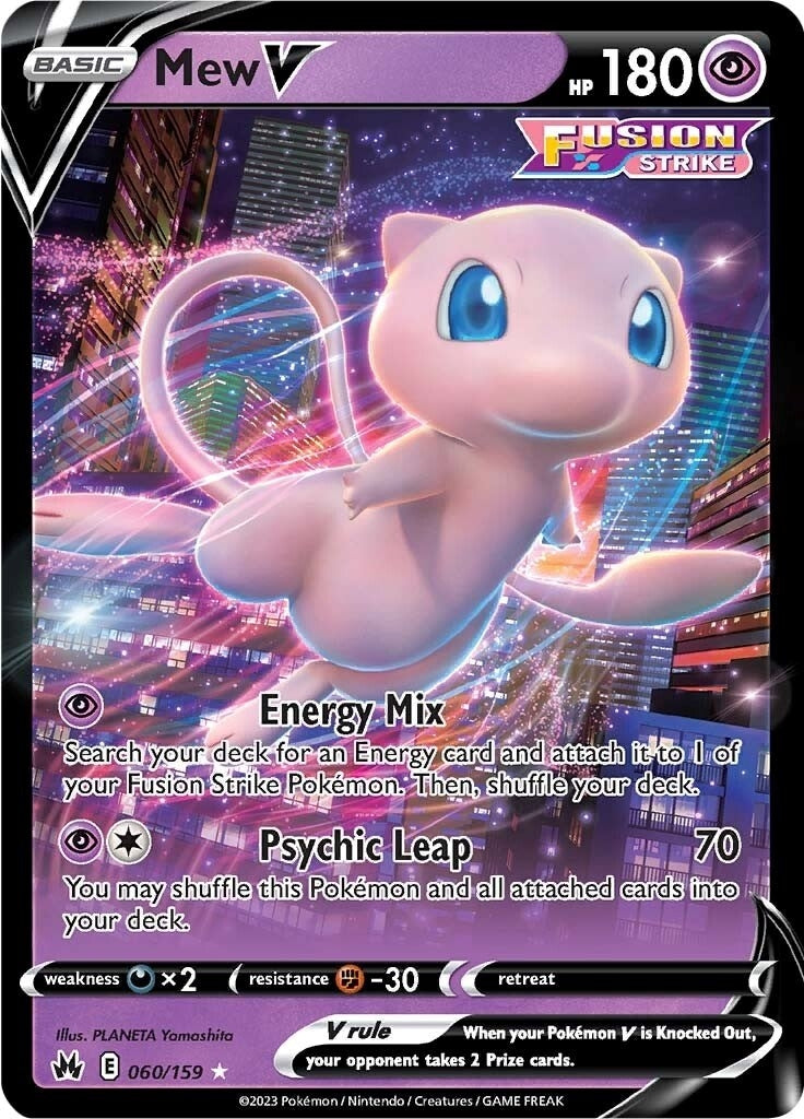 Image for Mew V (060/159) [Crown Zenith] - Pokemon