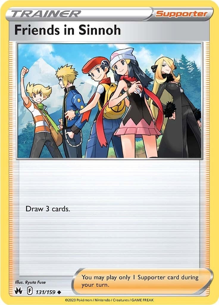 Image for Friends in Sinnoh (131/159) [Crown Zenith] - Pokemon