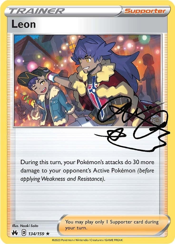 Image for Leon (134/159) [Crown Zenith] - Pokemon
