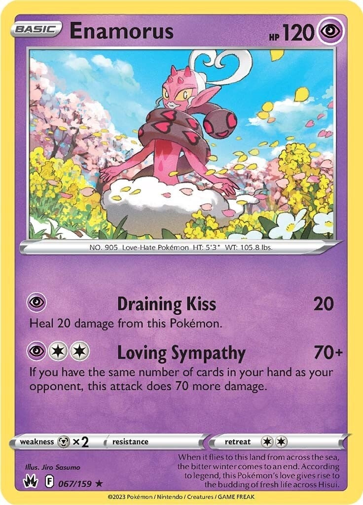 Image for Enamorus (067/159) [Crown Zenith] - Pokemon