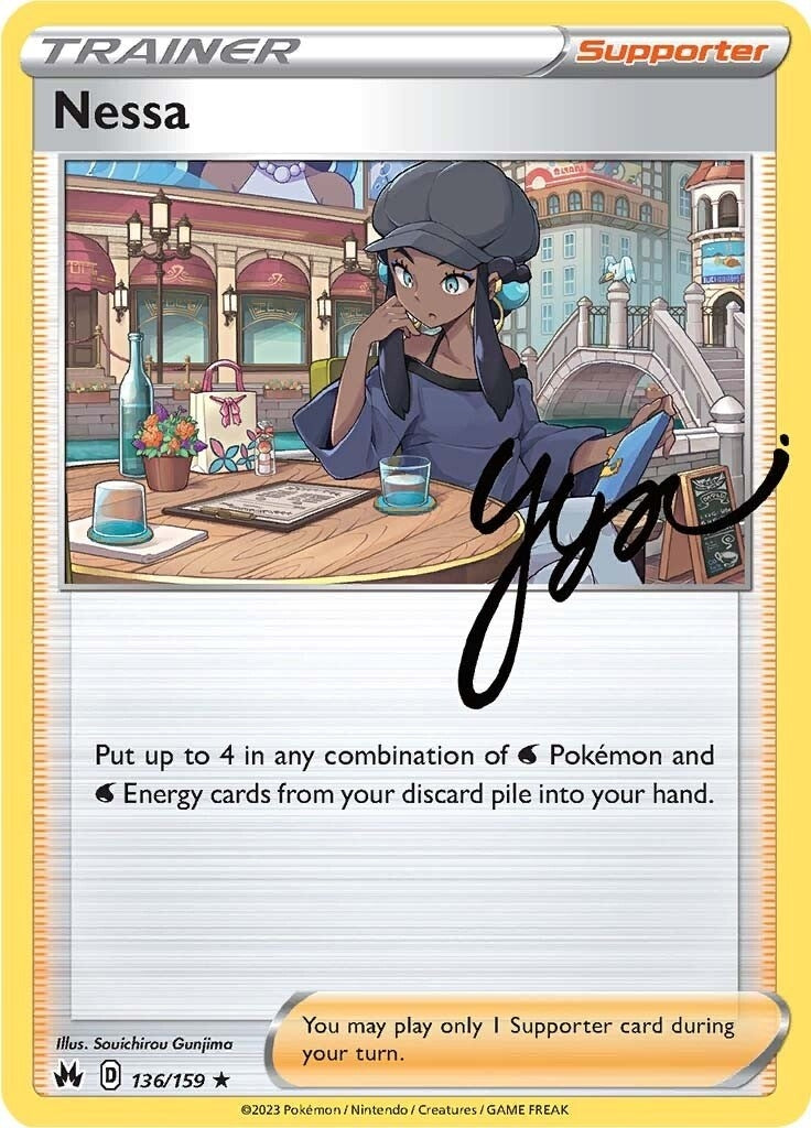 Image for Nessa (136/159) [Crown Zenith] - Pokemon
