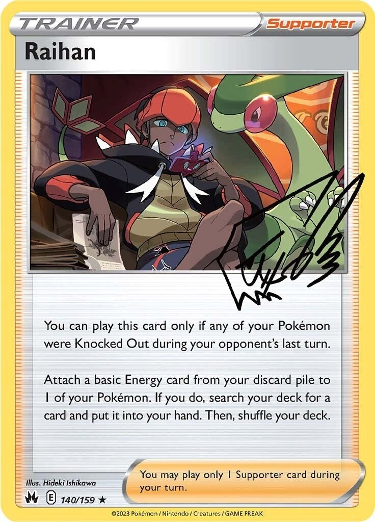 Image for Raihan (140/159) [Crown Zenith] - Pokemon