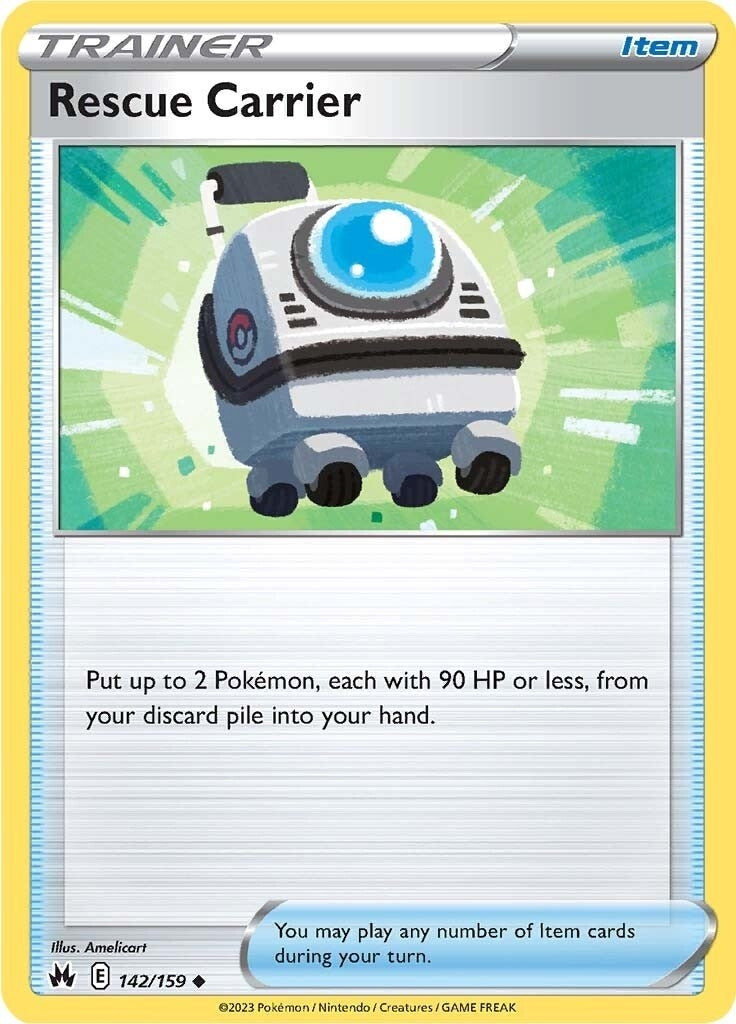 Image for Rescue Carrier (142/159) [Crown Zenith] - Pokemon