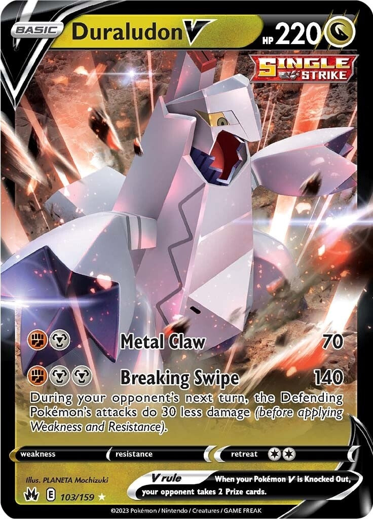 Image for Duraludon V (103/159) [Crown Zenith] - Pokemon