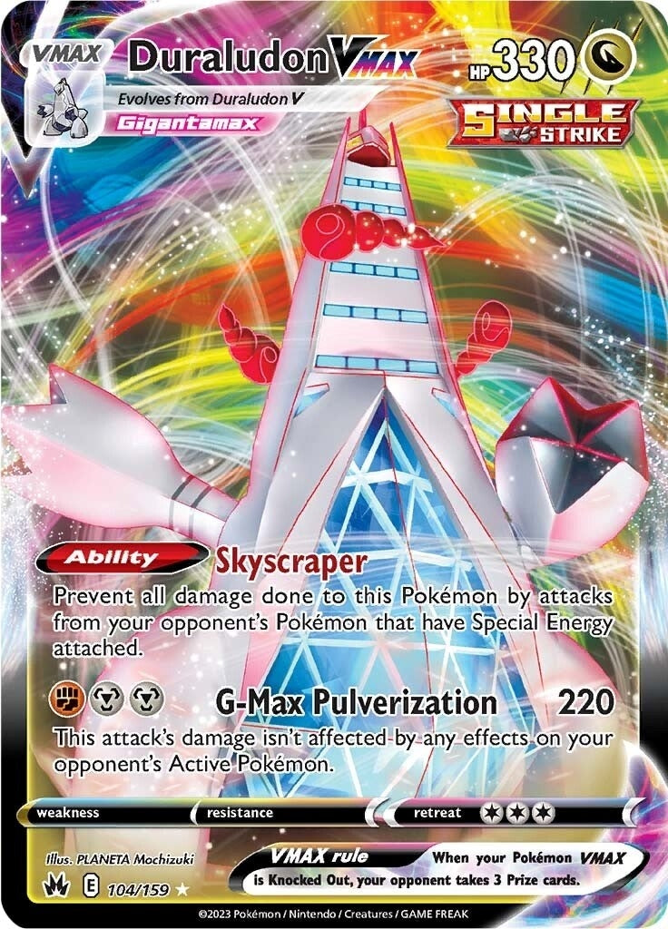 Image for Duraludon VMAX (104/159) [Crown Zenith] - Pokemon
