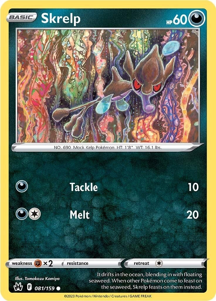 Image for Skrelp (081/159) [Crown Zenith] - Pokemon