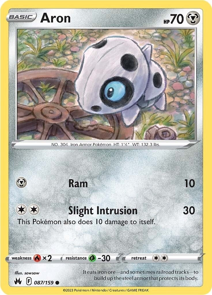 Image for Aron (087/159) [Crown Zenith] - Pokemon