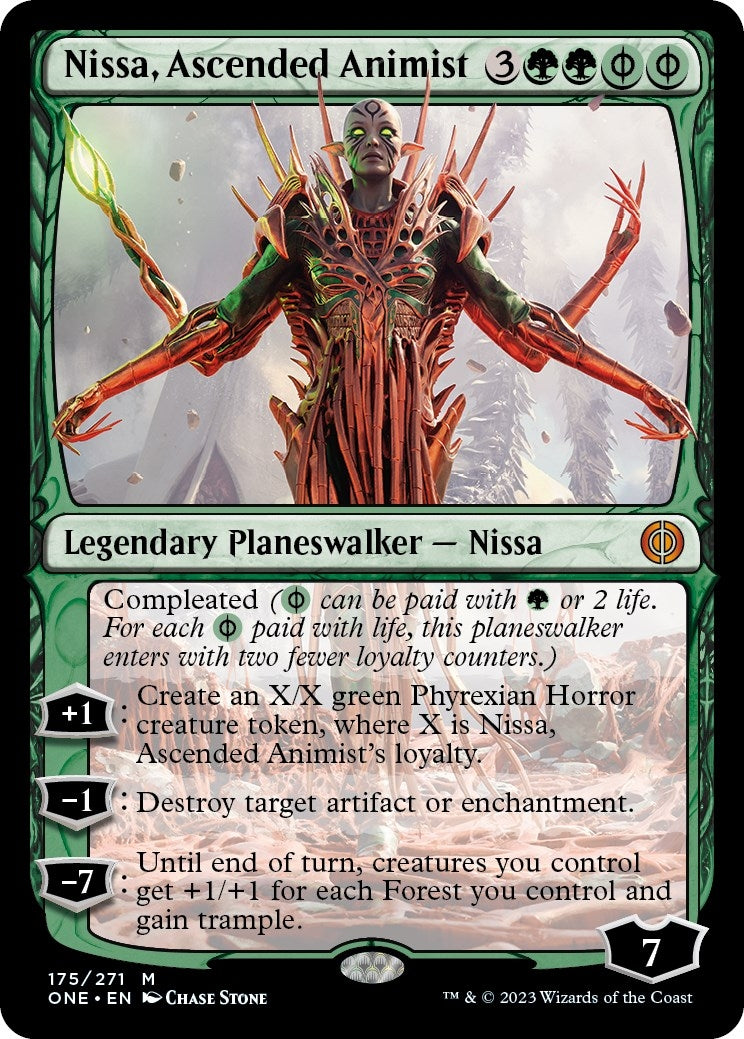 Image for Nissa, Ascended Animist (175) [Phyrexia: All Will Be One] - Magic: The Gathering
