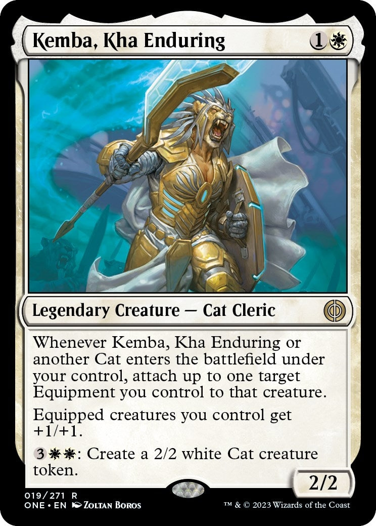 Image for Kemba, Kha Enduring (19) [Phyrexia: All Will Be One] - Magic: The Gathering