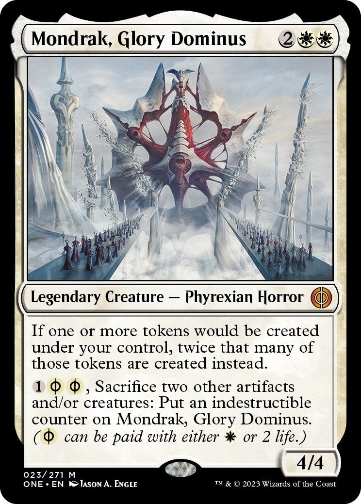 Image for Mondrak, Glory Dominus (23) [Phyrexia: All Will Be One] - Magic: The Gathering
