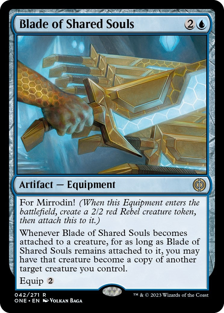 Image for Blade of Shared Souls (42) [Phyrexia: All Will Be One] - Magic: The Gathering