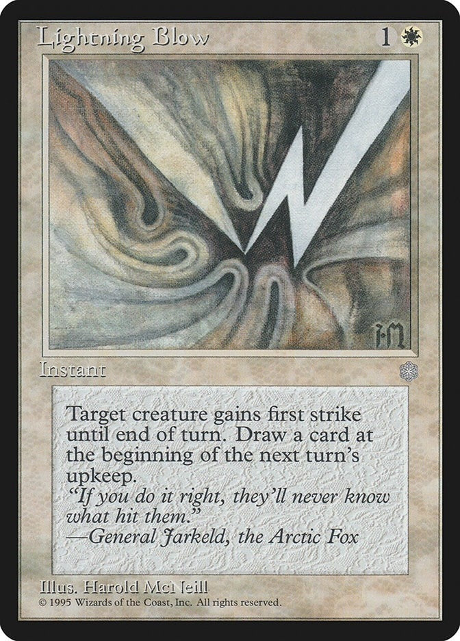 Image for Lightning Blow [Ice Age] - Magic: The Gathering