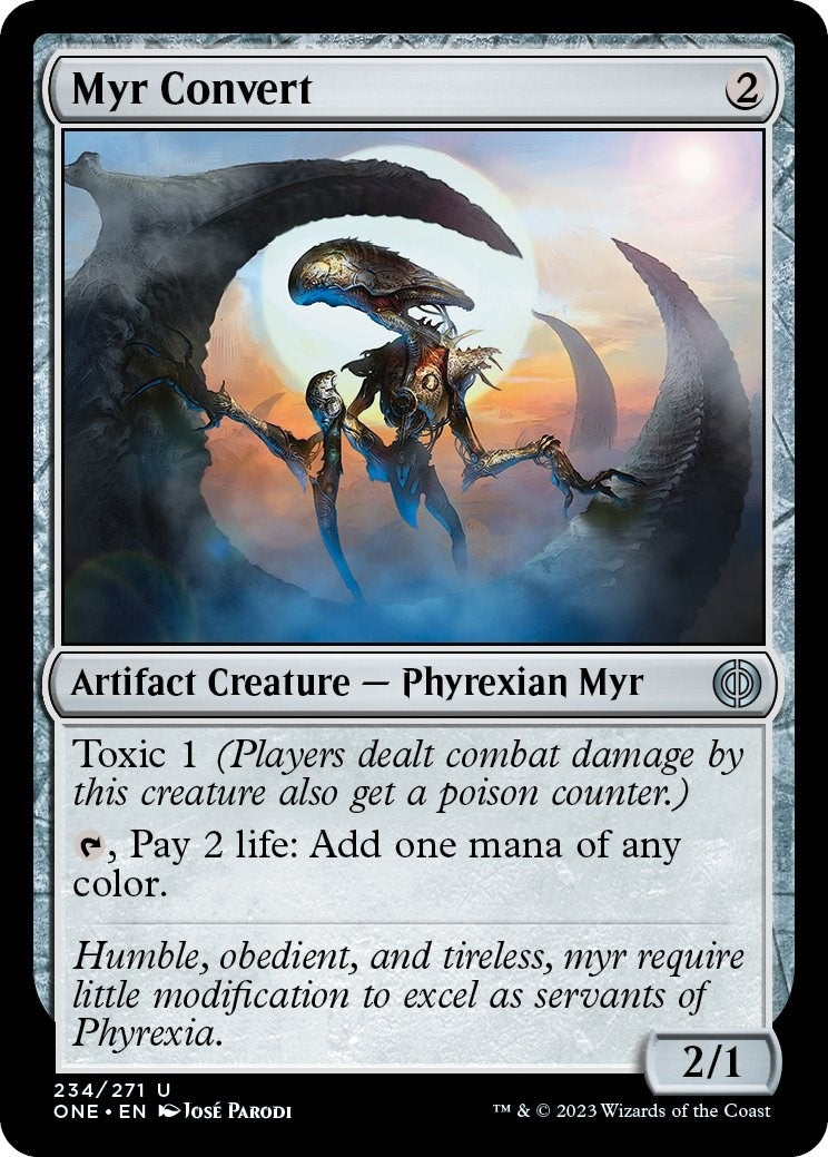 Image for Myr Convert (234) [Phyrexia: All Will Be One] - Magic: The Gathering