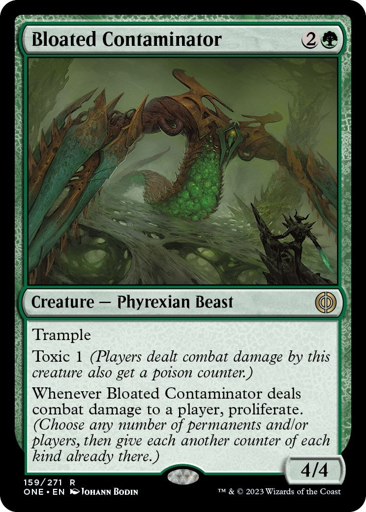 Image for Bloated Contaminator (159) [Phyrexia: All Will Be One] - Magic: The Gathering