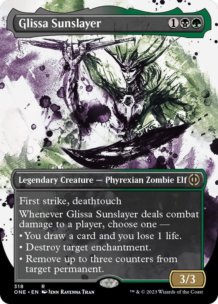 Image for Glissa Sunslayer (Showcase) (318) [Phyrexia: All Will Be One] - Magic: The Gathering
