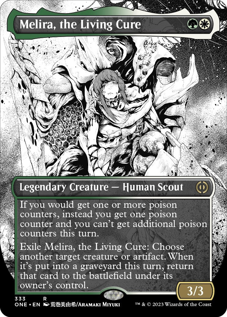 Image for Melira, the Living Cure (Borderless) (333) [Phyrexia: All Will Be One] - Magic: The Gathering