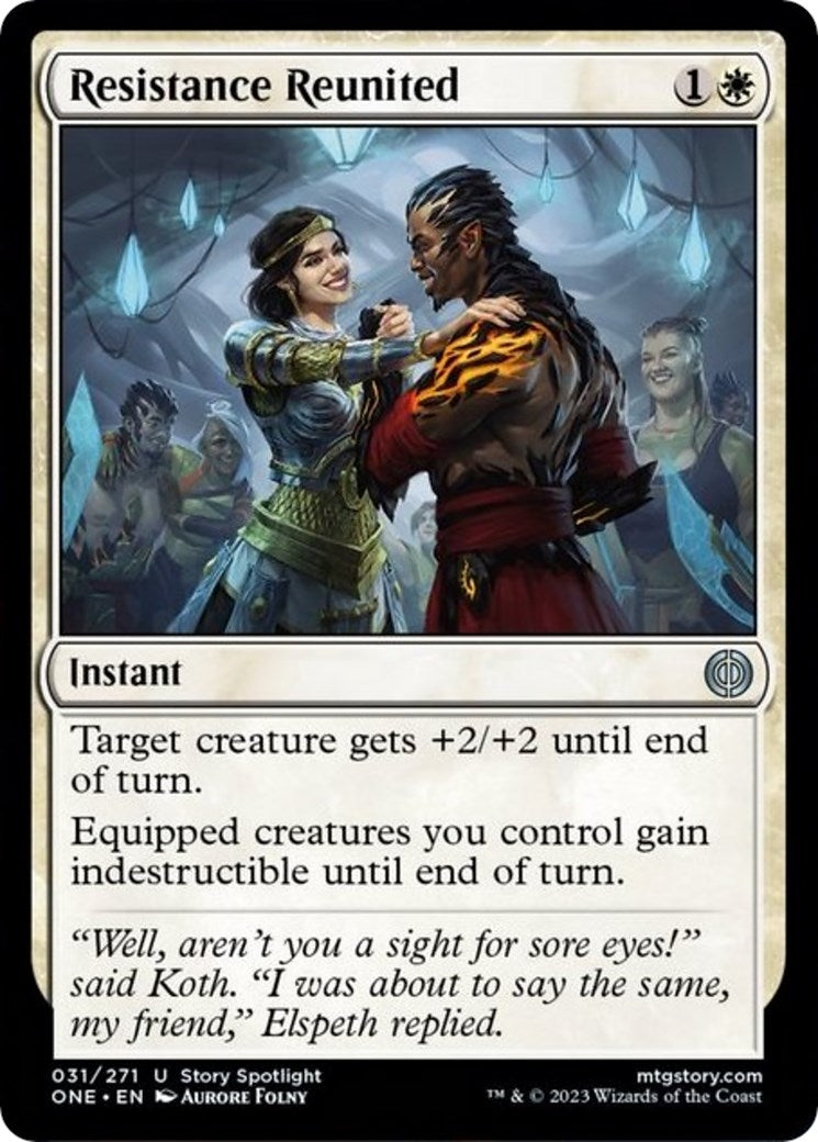 Image for Resistance Reunited (31) [Phyrexia: All Will Be One] - Magic: The Gathering