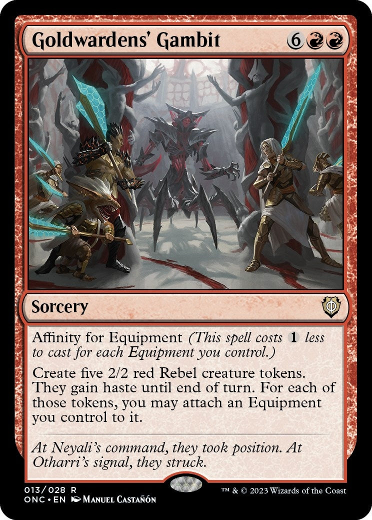 Image for Goldwardens' Gambit (13) [Phyrexia: All Will Be One] - Magic: The Gathering