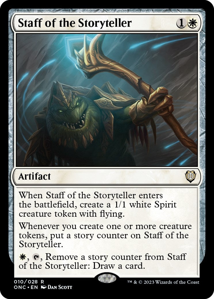 Image for Staff of the Storyteller (10) [Phyrexia: All Will Be One] - Magic: The Gathering