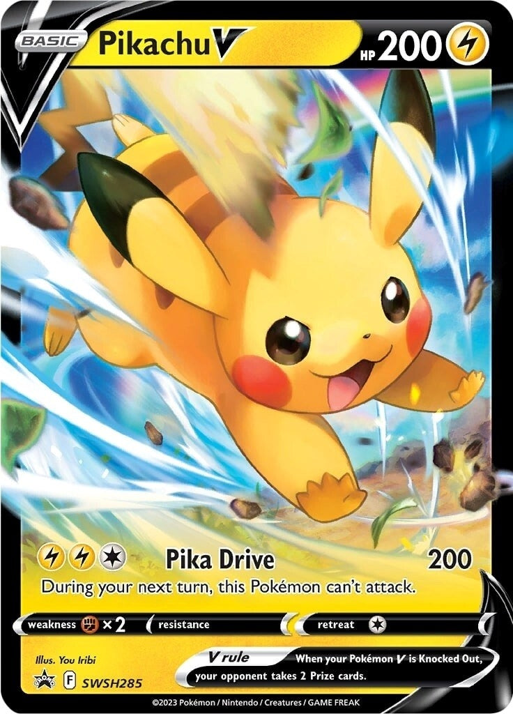 Pikachu V - SWSH285 (SWSH285) [SWSH: Sword & Shield Promo Cards]