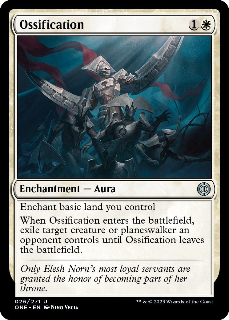 Image for Ossification (26) [Phyrexia: All Will Be One] - Magic: The Gathering