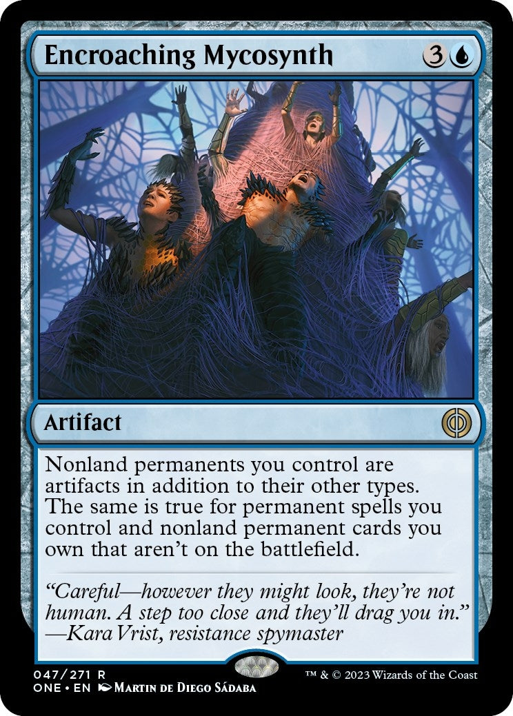 Image for Encroaching Mycosynth (47) [Phyrexia: All Will Be One] - Magic: The Gathering