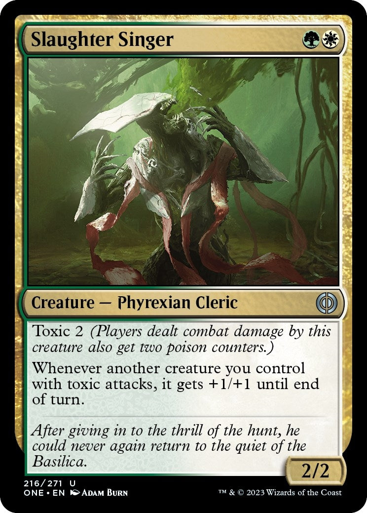 Image for Slaughter Singer (216) [Phyrexia: All Will Be One] - Magic: The Gathering