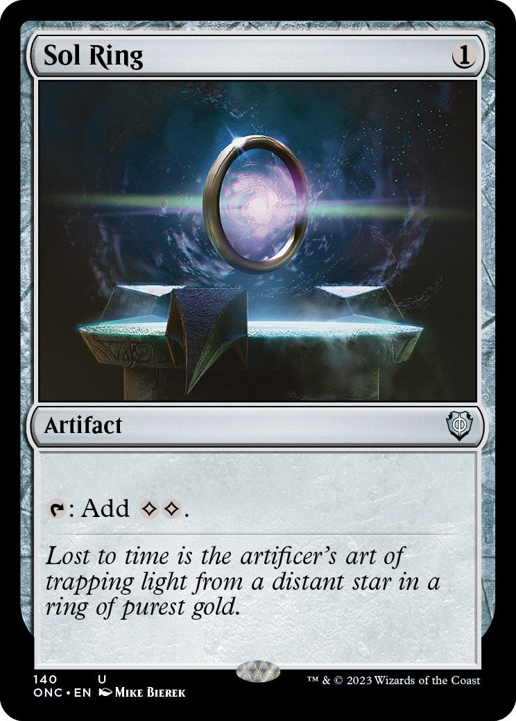 Image for Sol Ring (140) [Phyrexia: All Will Be One] - Magic: The Gathering