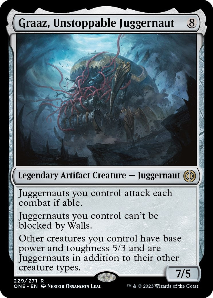 Image for Graaz, Unstoppable Juggernaut (229) [Phyrexia: All Will Be One] - Magic: The Gathering