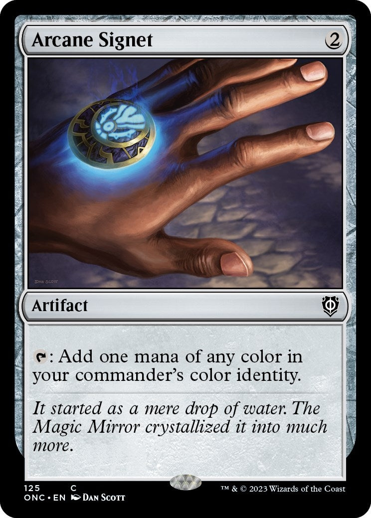 Image for Arcane Signet (125) [Phyrexia: All Will Be One] - Magic: The Gathering