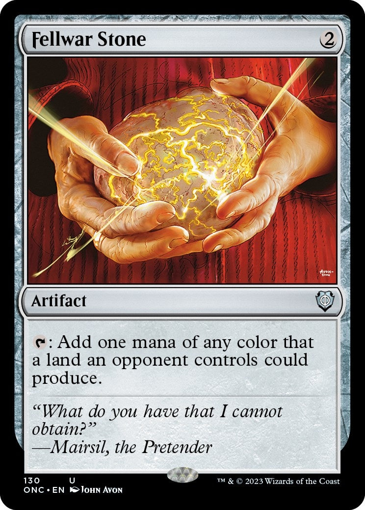 Image for Fellwar Stone (130) [Phyrexia: All Will Be One] - Magic: The Gathering