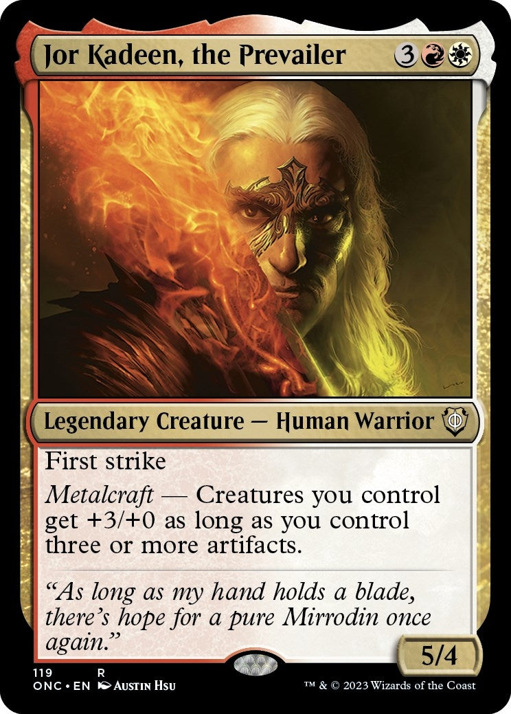 Image for Jor Kadeen, the Prevailer (119) [Phyrexia: All Will Be One] - Magic: The Gathering
