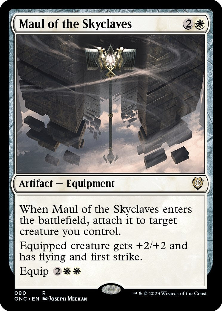 Maul of the Skyclaves (80) [Commander: Phyrexia: All Will Be One]