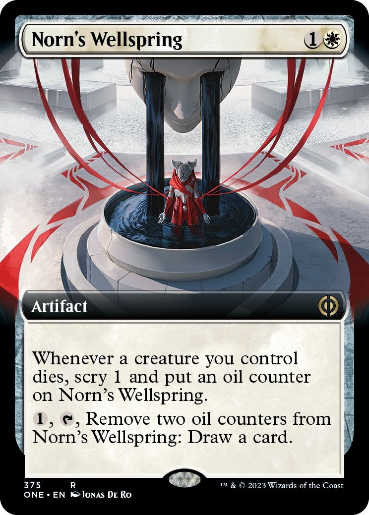 Image for Norn's Wellspring (Extended Art) (375) [Phyrexia: All Will Be One] - Magic: The Gathering
