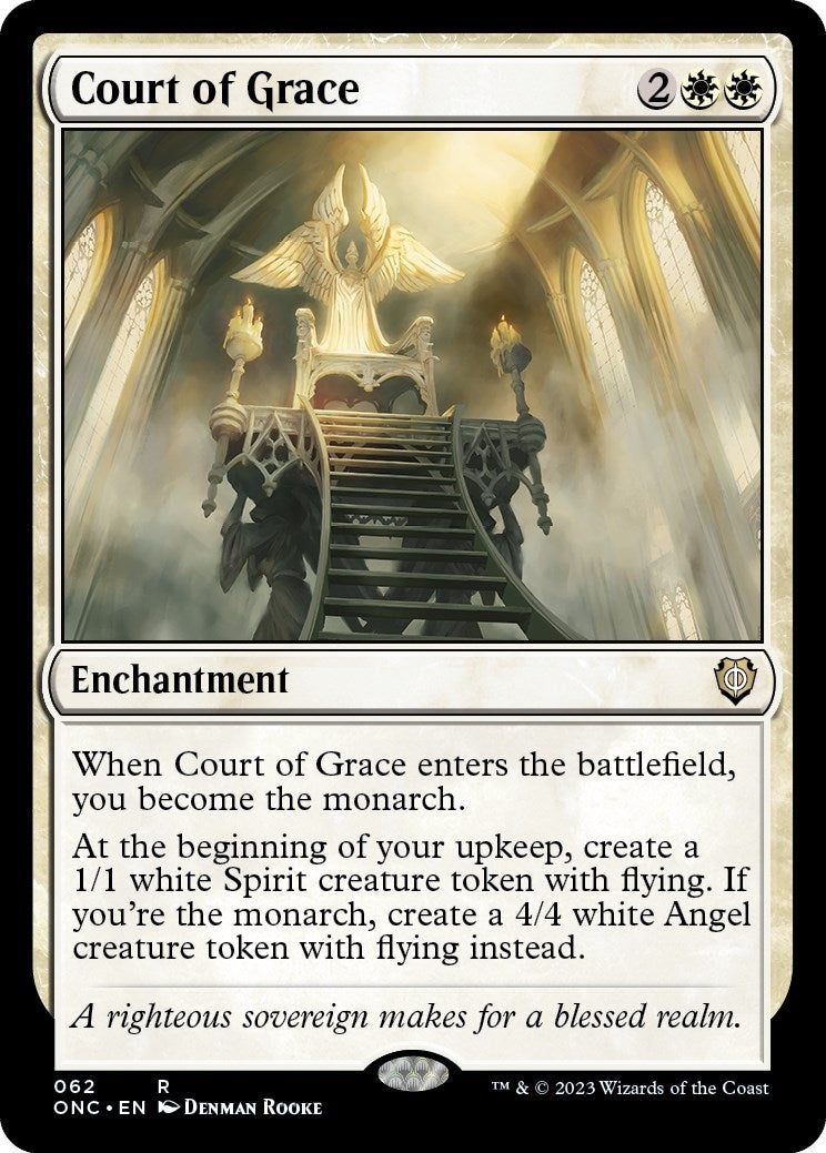 Image for Court of Grace (62) [Phyrexia: All Will Be One] - Magic: The Gathering