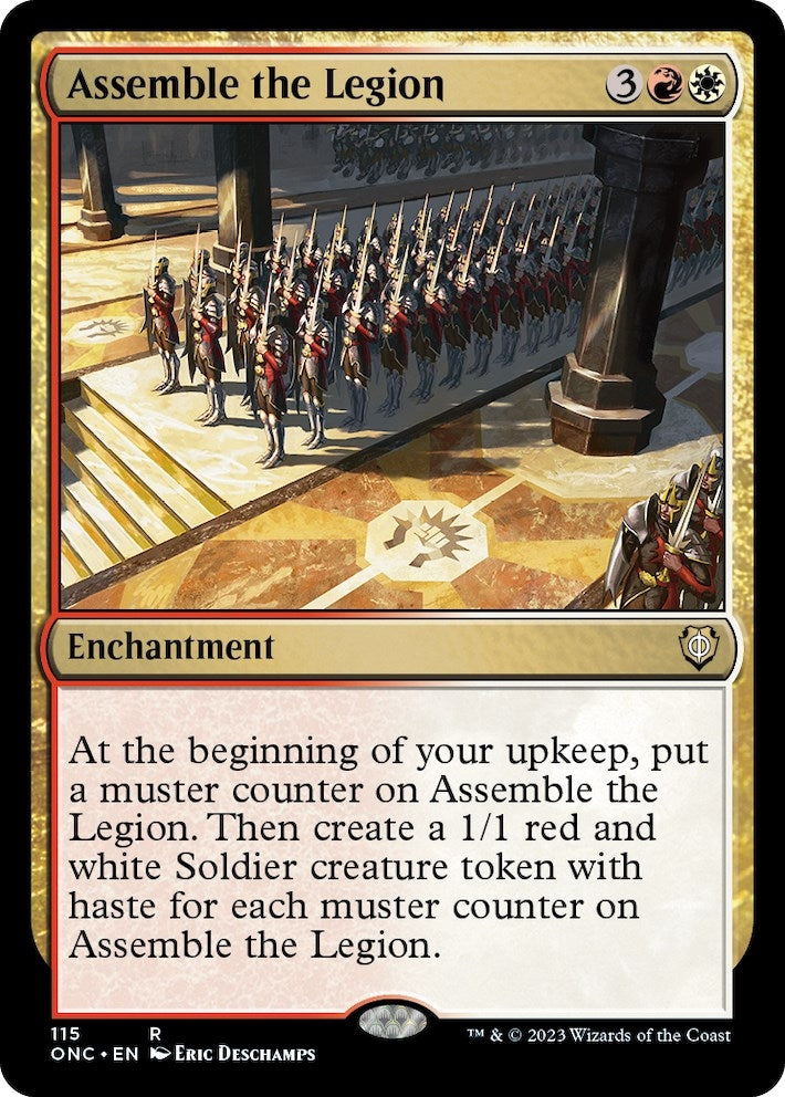 Image for Assemble the Legion (115) [Phyrexia: All Will Be One] - Magic: The Gathering