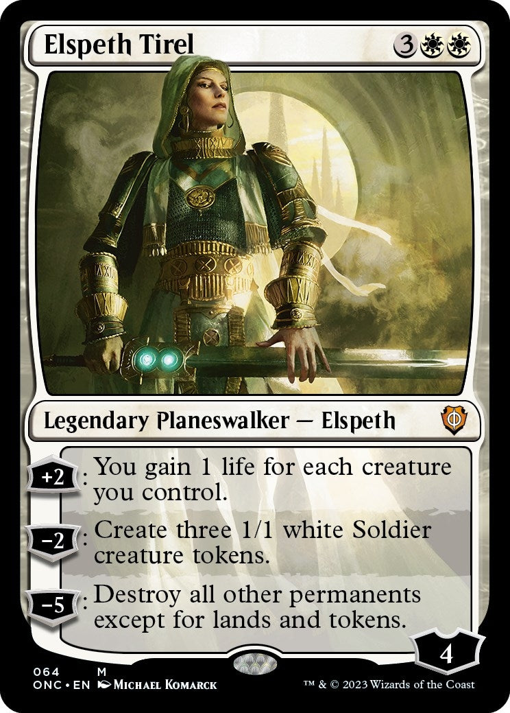 Image for Elspeth Tirel (64) [Phyrexia: All Will Be One] - Magic: The Gathering